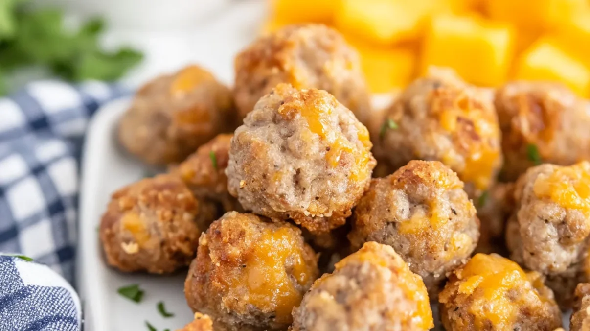 Cheddar Bay Sausage Balls Recipe