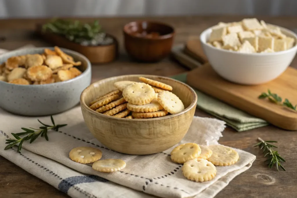 gluten free oyster crackers types