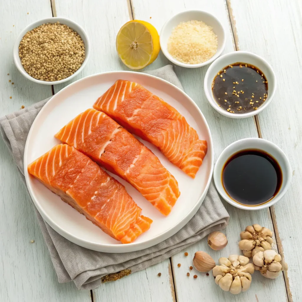 salmon belly recipe ingredients