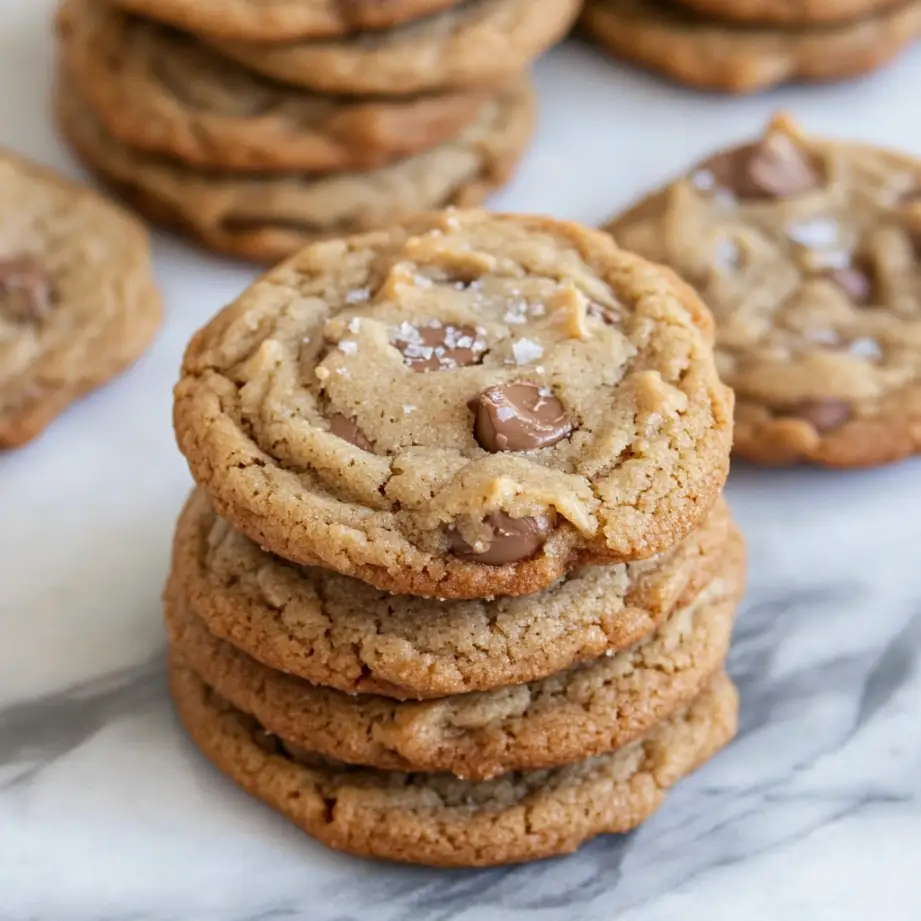 Brown Butter Peanut Butter Cookies recipe