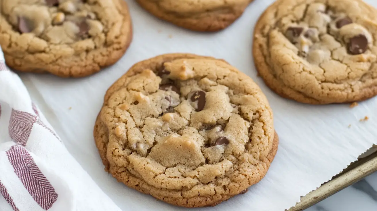 Brown Butter Peanut Butter Cookies