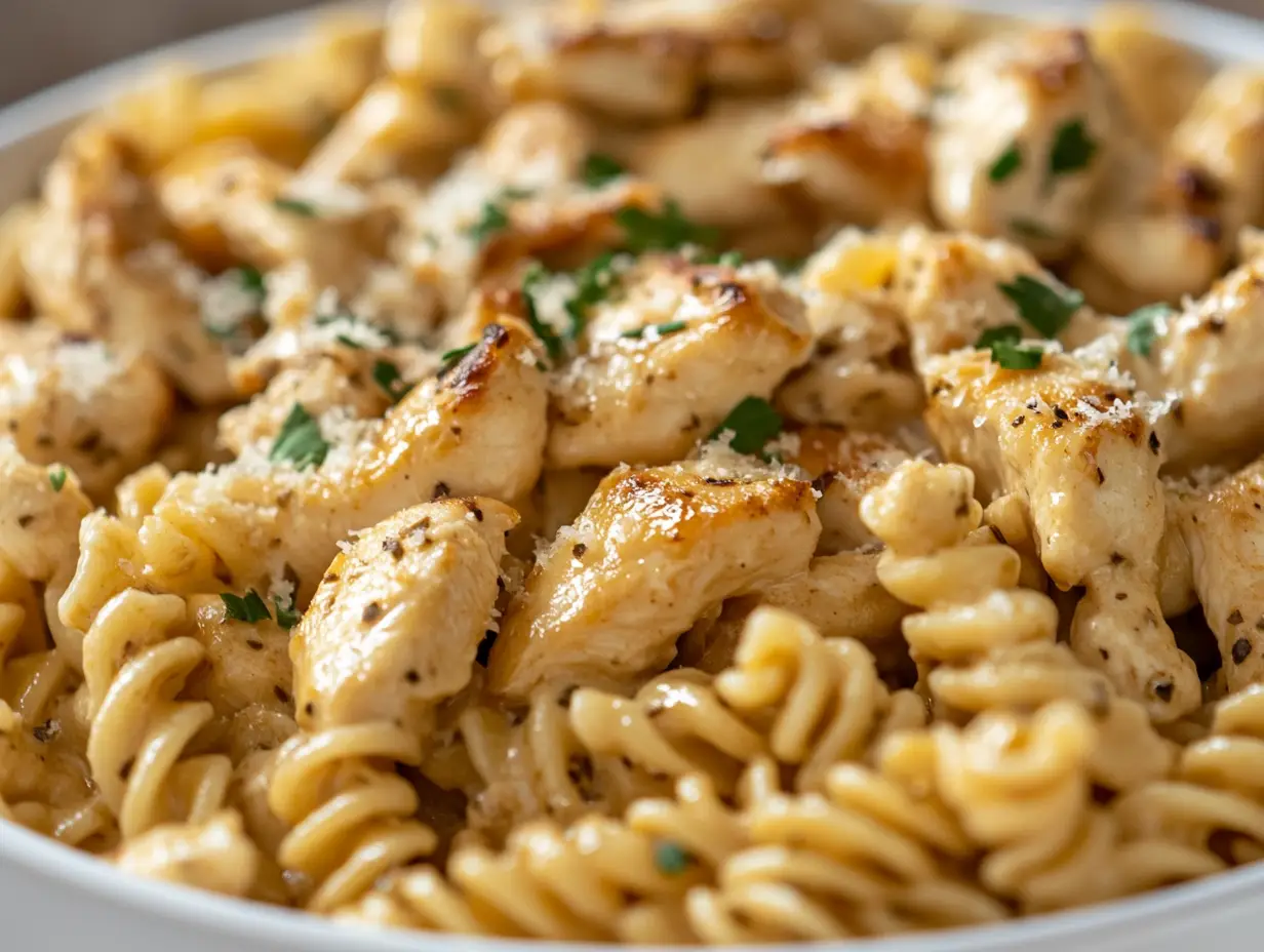 Buffalo Wild Wings Parmesan Garlic Chicken Pasta Recipe