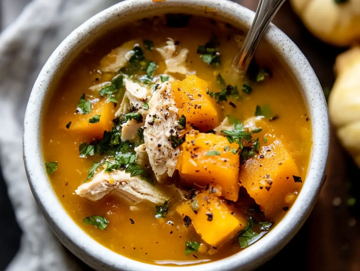 Chicken Butternut Squash Soup