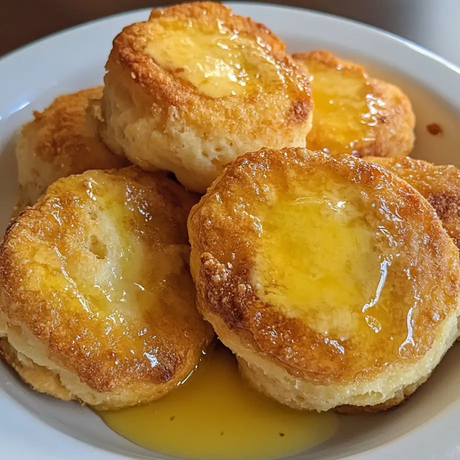 Frozen Biscuits In Air Fryer final dish