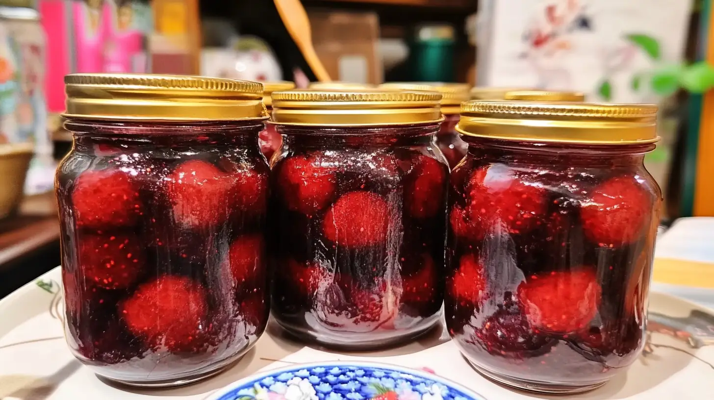 How To Make Goumi Preserves At Home