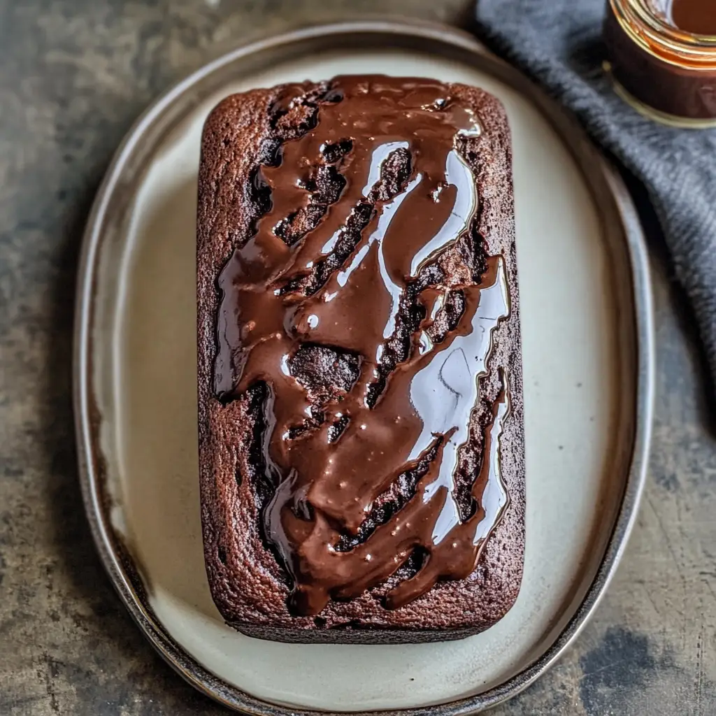 Hot Fudge Brownie Bread Recipe