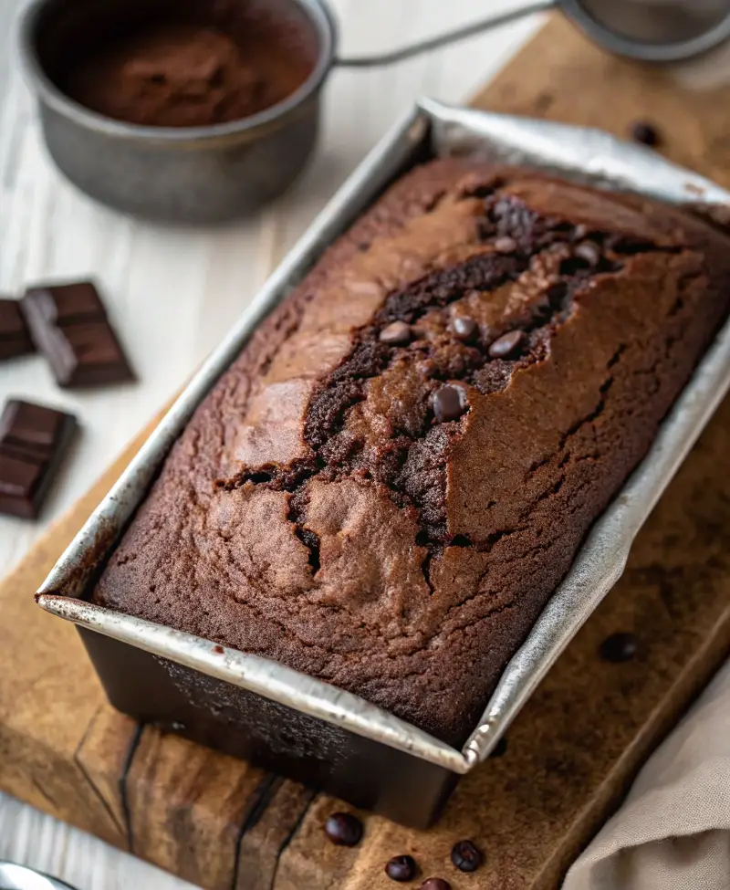 Hot Fudge Brownie Bread ingredients