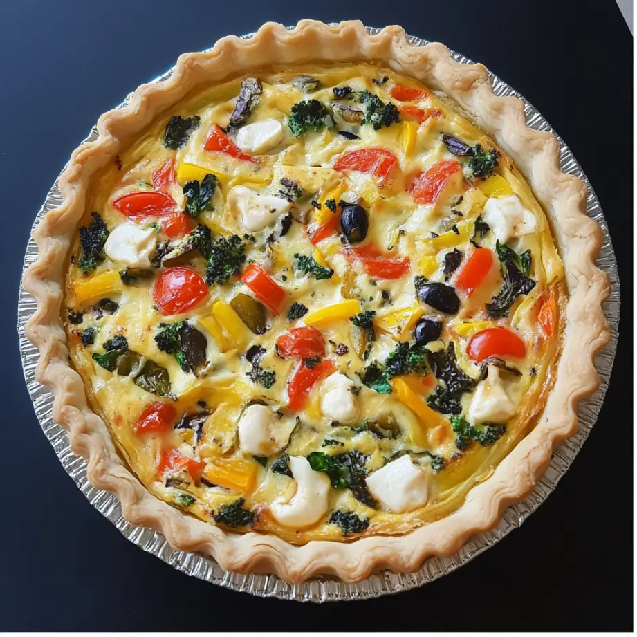 Mediterranean Quiche Recipe