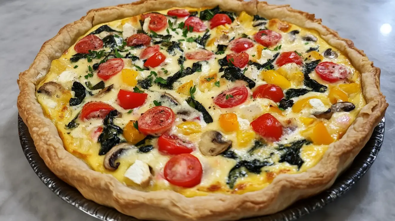 Mediterranean Quiche