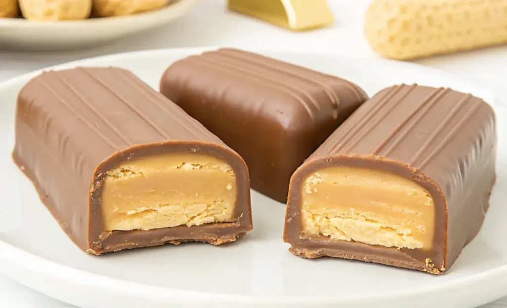 Peanut Butter Logs Candy Recipe