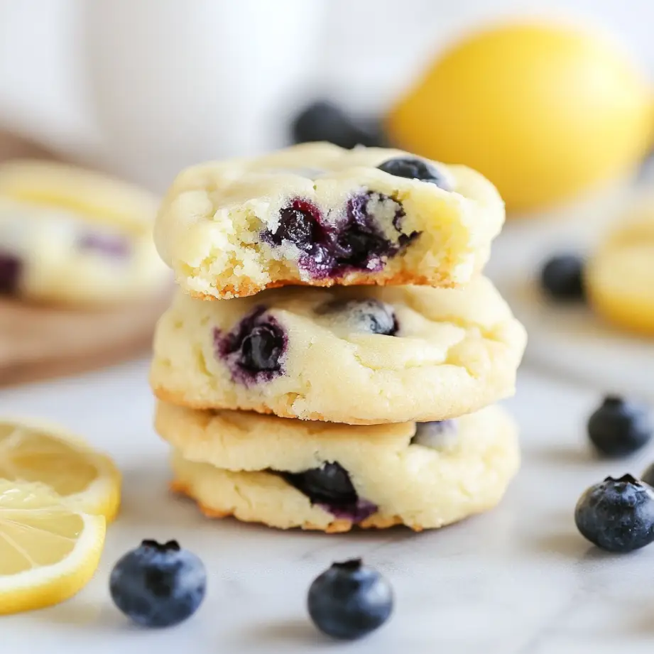 lemon blueberry cookie recipe