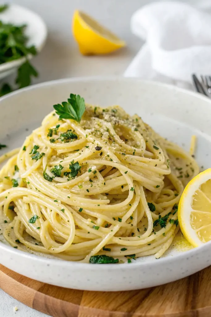 Lemon Pepper Pasta  recipe