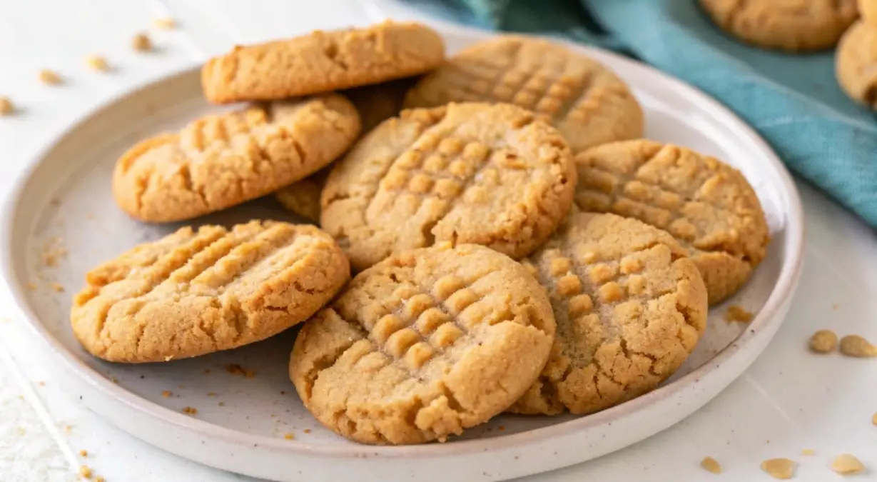 make peanut butter cookies without brown sugar