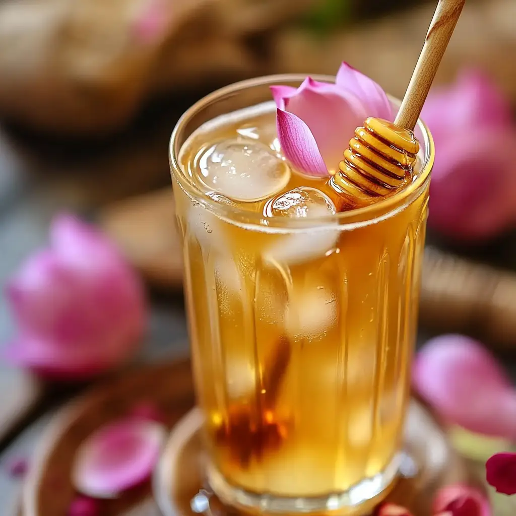 lotus seed honey drink 