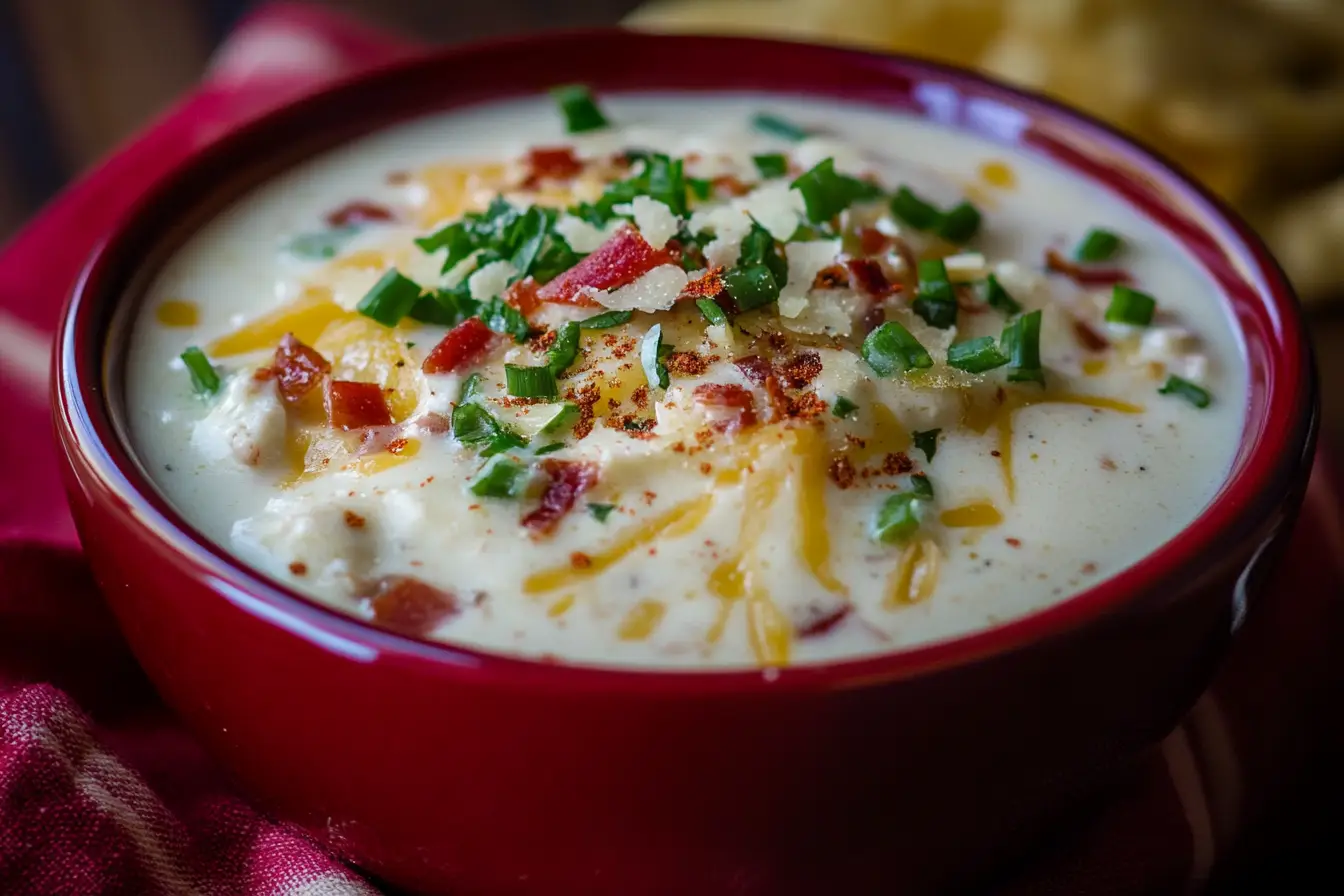 rustic baked potato soup