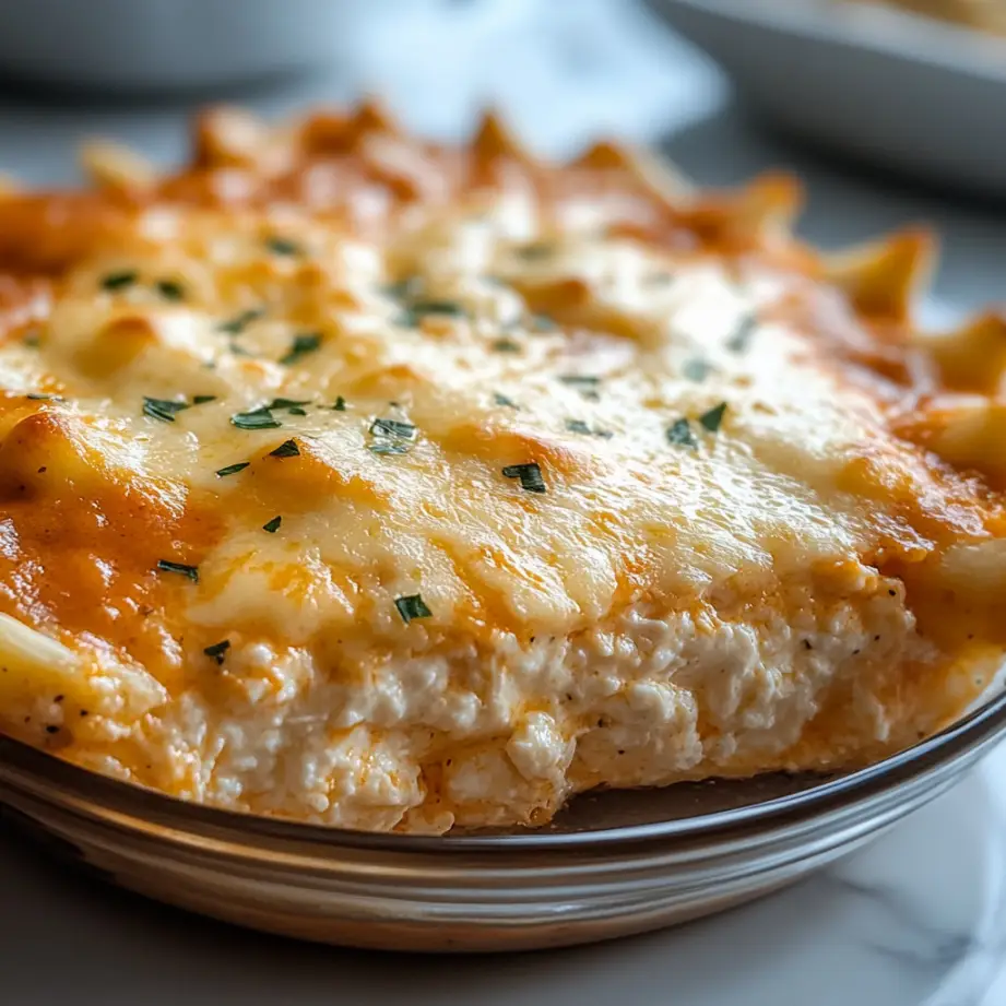 Cottage Cheese Buffalo Chicken Dip 