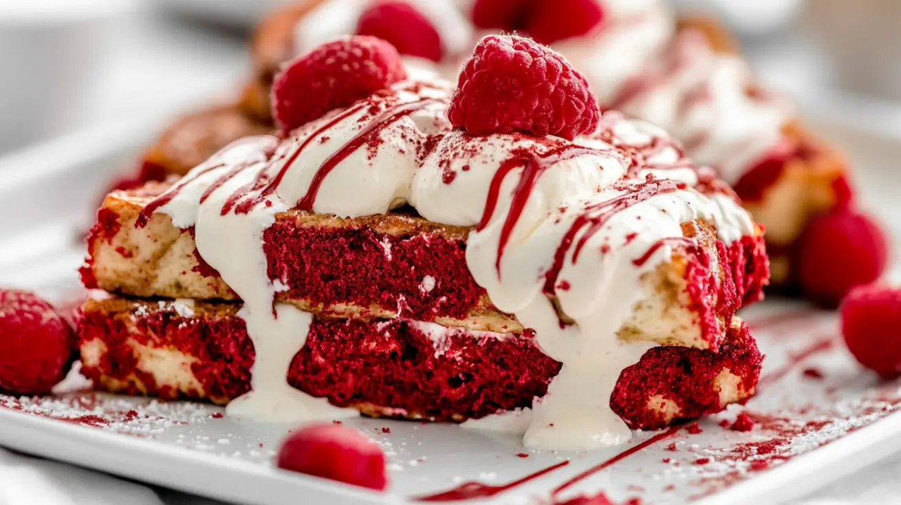 Red Velvet French Toast