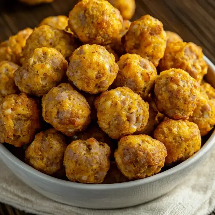 Sausage Balls Without Bisquick recipe