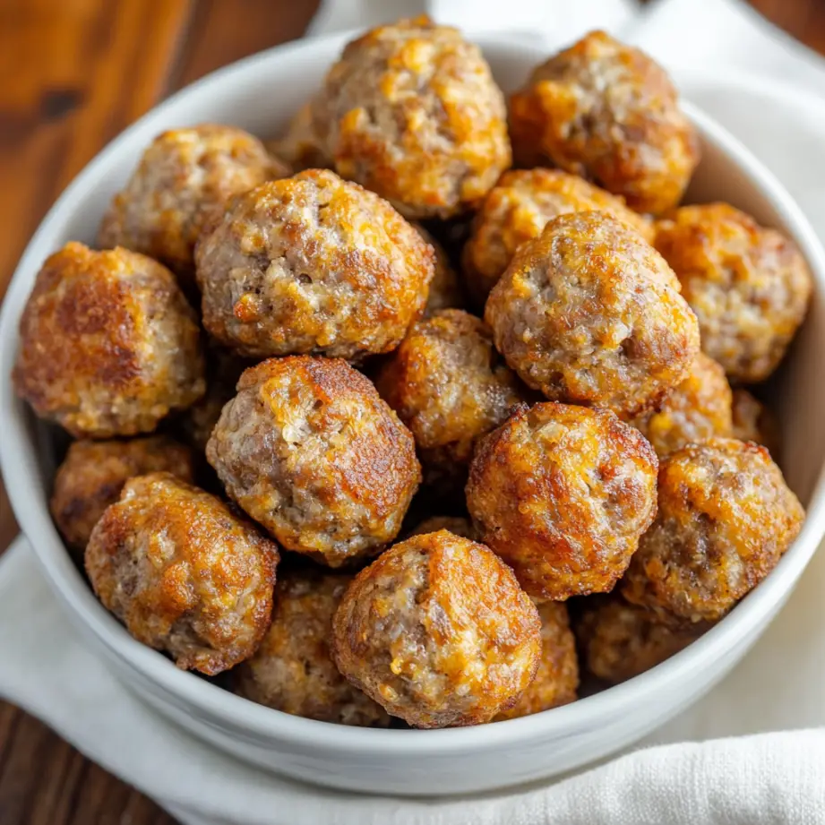 Sausage Balls Without Bisquick dish