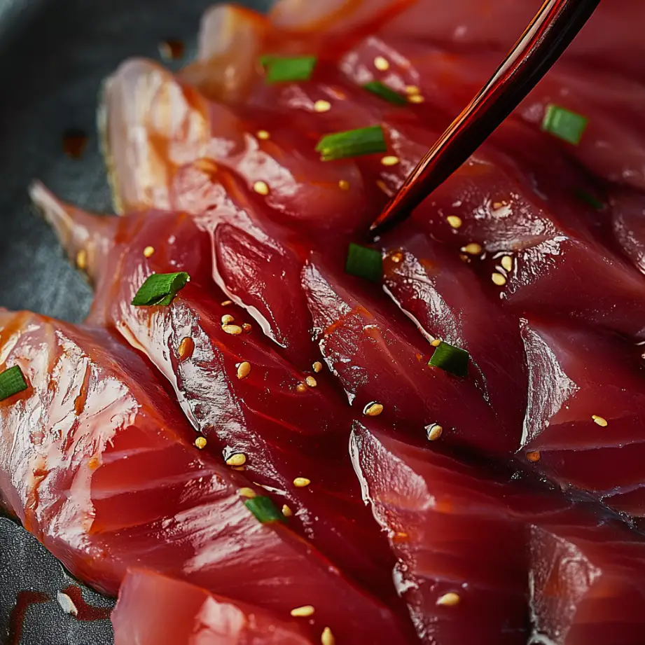 bluefin tuna sashimi