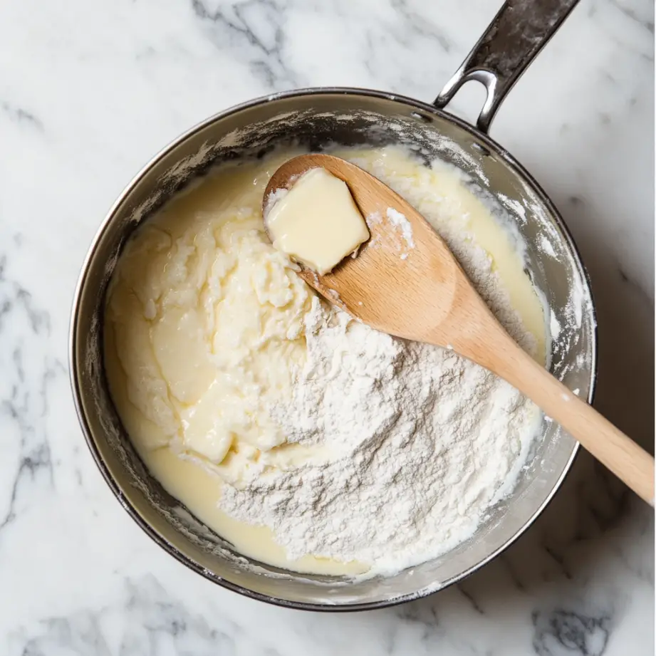 flour and butter